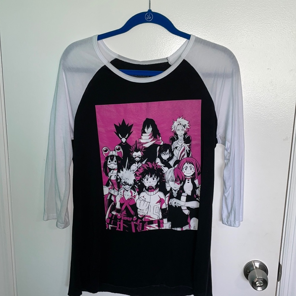 NWT My Hero Academia Long Sleeve T shirt